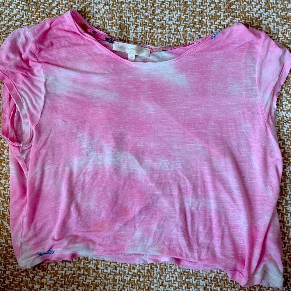 Love Shack Fancy crop top